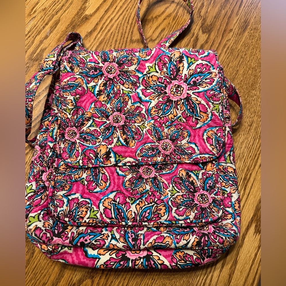 Vera Bradley Pink Floral Crossbody Bag